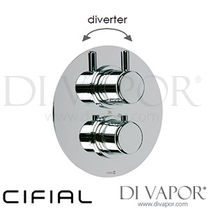 Cifial 600060SE Technovation 35 Thermostatic Shower Valve with Diverter Spare Parts
