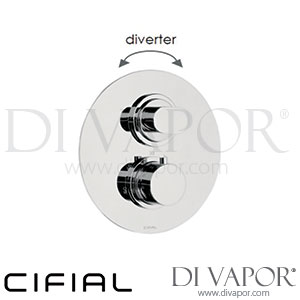 Cifial 600060SF Adele Thermostatic Shower Valve 2 Outlets Spare Parts