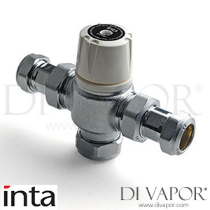 Inta 60007CP Intamix Low Pressure Under Bath Thermostatic Mixing Valve 22mm Compression Spare Parts