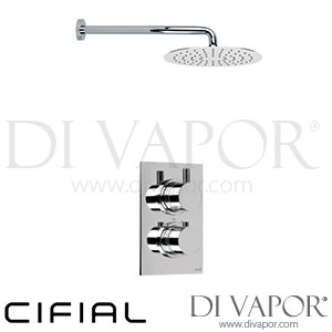 Cifial 600103TH Technovation 465 Thermostatic Fixed Shower Kit Spare Parts