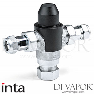 Inta 60021CP 22mm T-Pattern L Mix Thermostatic Mixing Valve Spare Parts