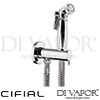 Cifial 600223TH Techno Douche Set Spare Parts