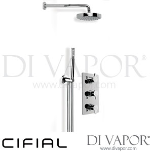 Cifial 600305CL Coule Thermostatic Wetroom Kit Spare Parts