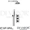 Cifial 600305CL Coule Thermostatic Wetroom Kit Spare Parts