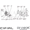 Cifial 600306SE Technovation 35 Thermostatic Wetroom Kit Dimension