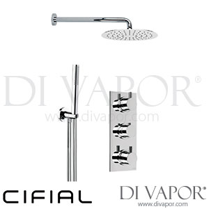 Cifial 600306TH Technovation 465 Thermostatic Wetroom Kit Spare Parts