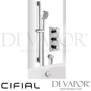 Cifial 600402CL Coule Thermostatic Flexi Bath Filler Kit Spare Parts