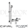Cifial 600501CL Coule Themostatic Bath Shower Flexi Shower Kit Spare Parts