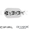 Cifial 600L32BHX Brookhaven Cross 3 Control Landscape Thermostatic Shower Valve Spare Part