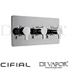 Cifial 600L32CL Coule 3 Control Landscape Thermostatic Shower Valve Spare Parts