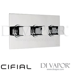 Cifial 600L32CU Cudo 3 Control Landscape Thermostatic Shower Valve Spare Parts