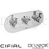 Cifial 3 Control Landscape Valve 2 Outlets Spare Parts