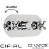 Cifial 600L33ED Edwardian 3 Control Landscape Thermostatic Valve with Diverter Spare Parts