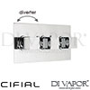 Cifial 600L33SQ Quadrado 3 Control Landscape Thermostatic Shower Valve 3 Outlets Spare Parts