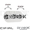 Cifial 600L35HX Hexa 3 Control Landscape Thermostatic Valve with Double Diverter 5 Outlets Spare Par