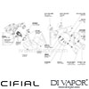 Cifial Slim Coule Landscape Shower Valve 1 Outlet Dimension