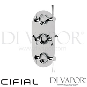 Cifial 600V32BHL Brookhaven Lever 3 Control Thermostatic Shower Valve Spare Parts