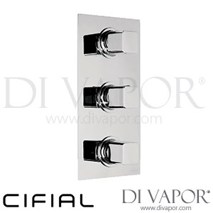 Cifial 600V32CU Cudo 3 Control Thermostatic Shower Valve Spare Parts