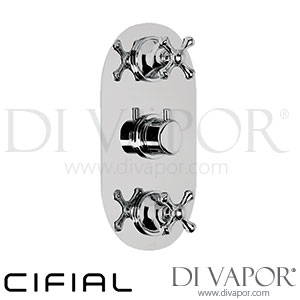 Cifial 600V32ED Edwardian 3 Control Thermostatic Shower Valve Spare Parts