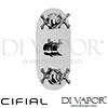 Cifial 600V32ED Edwardian 3 Control Thermostatic Shower Valve Spare Parts