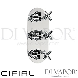 Cifial 600V32HX Hexa 3 Control Thermostatic Shower Valve Spare Parts