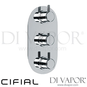 Cifial 600V32SE Technovation 35 3 Control Thermostatic Shower Valve Spare Parts