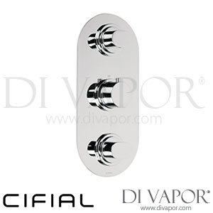 Cifial 600V32SF Adele 3 Control Thermostatic Shower Valve 2 Outlets Spare Parts