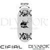Cifial 600V33ED Edwardian 3 Control Thermostatic Shower Valve with Diverter Spare Parts