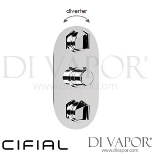 Cifial 600V33SY Techno 65 3 Control Thermostatic Shower Valve 3 Outlets Spare Parts