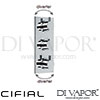 Cifial Technovation 3 Control Shower Valve Diverter Spare Parts