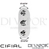Cifial 600V35SF Adele 3 Control Thermostatic Shower Valve 5 Outlets Spare Parts