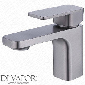 Vurtu 628532 Barkway Basin Mixer Tap Gun Metal Spare Parts