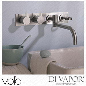 Vola Two-Handle Build-In Mixer with Quarter Turn Ceramic Disc Technology (634T4) Spare Parts