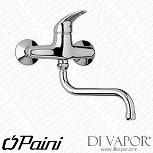 Paini 63CR501 Mini Wall Mounted Single Lever Kitchen Mixer Spare Parts