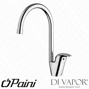 Paini 63CR570PN Kitchen Items Single Lever Kitchen Mixer with Swivel Spout Spare Parts