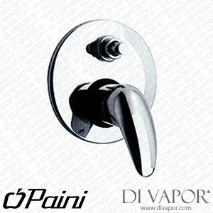 Paini 63CR691 Mini Built-In Single Lever Bath Shower Mixer with Diverter Spare Parts