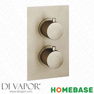 Homebase 642257 Thermostatic 1 Way Shower Valve - Brushed Nickel Finish Spare Parts