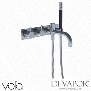 VOLA Two-Handle Built-In Mixer with Quarter Turn Ceramic Disc Technology (644DT8) Spare Parts