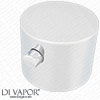 The Big Bathroom Shop Milano Como Contemporary Temperature Control Handle for MCR9182 Thermostatic Cartridge - 64644 Compatible Spare