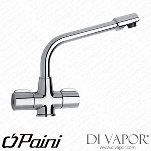 Paini 64BE545E28PIA Contemporary 1 Tap Hole Cruciform Quarter Turn Sink Mono Beige Spare Parts