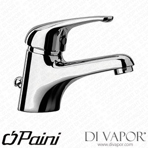 Paini 64CR284 Low Pressure Single Lever Basin Mixer with 1 1/4
