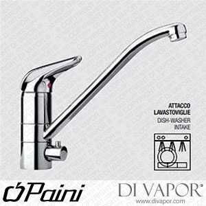 Paini 64CR5611 Specify Series Single Lever Kitchen Mixer Tap with Swivel Spout and Dish-Washer Diverter Spare Parts