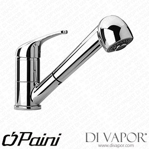 Paini 64CR568BP Low Pressure Single Lever Kitchen Mixer with Pull-Out Spray Spare Parts