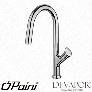 Paini 64CR572FU2 Kitchen Items Single Lever Kitchen Mixer with Swivel Spout Spare Parts