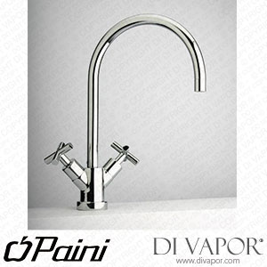 Paini 64CR572OCUK Contemporary One Tap Hole Monobloc Cross Lever Tap Chrome Spare Parts
