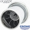 Grohe Diverter Knob Chrome