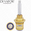 65B47P Cold Bath Tap Cartridge - 3/4", Quarter Turn (Chrome).