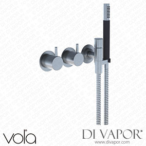 Vola Two-Handle Build-in Mixer with Quarter Turn Ceramic Disc Technology (671R) Spare Parts