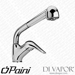 Paini 67CR567 Atomix 2000 Side Lever Kitchen Mixer Tap with Pull-Out Spray Spare Parts
