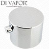 Bathroom Republic Shower Contemporary Temperature Control Handle for BRP9882 Thermostatic Cartridge - 6864H87 Compatible Spare